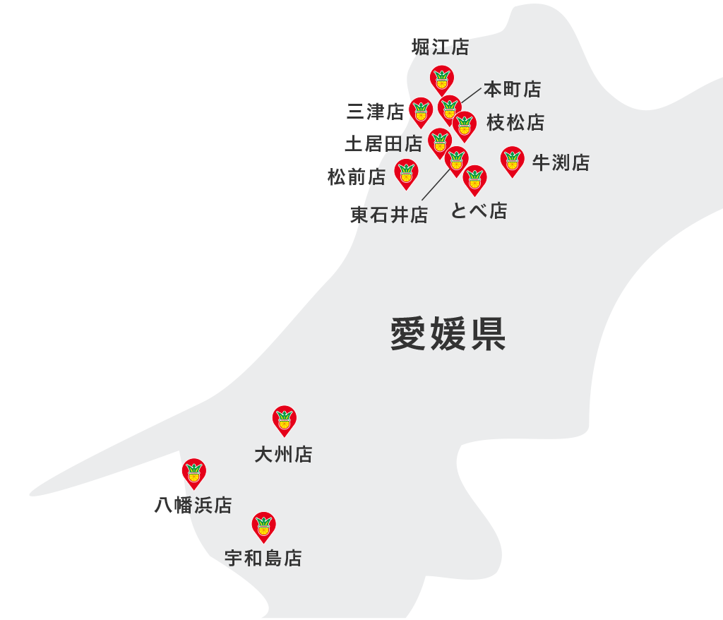 愛媛県地図